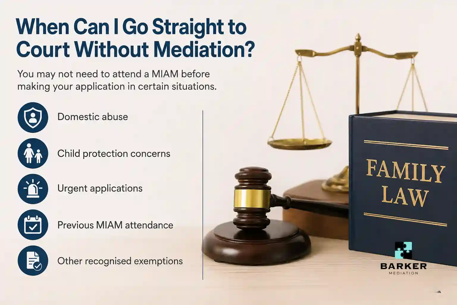 When Can I Go Straight to Court Without Mediation Hillingdon?